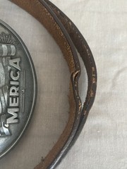 Belt Buckle Beer Bottle Holder USA Merica American Flag Beverage Holder Men’s 34