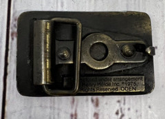 Vintage Henry Heide Jujyfruits 2&Prime; Belt Buckle Oden 1975