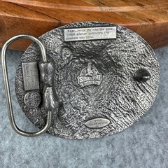 Vtg 1991 Siskiyou Buckle Co Grizzly Bear Claws Pewter Belt Buckle V-92 USA