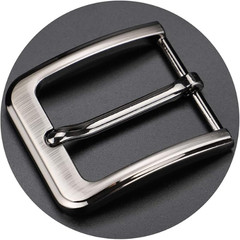 1.5 Inches (38-40 Mm) Belt Buckle Single Prong Square Replacement Buckle for Men