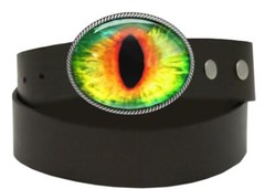 Cosplay Eyeball Belt Buckle – Taxidermy Halloween Handmade Buckle -34-E