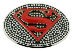 Superman Belt Buckle Halloween Cosplay Party Costume Men Women Comics Original