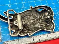 Chinese Dragon Head Strength, Wisdom, Protection Buckle Rage Belt Buckle