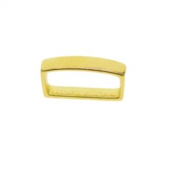 Solid Brass Belt Buckle Rectangle Ring 40mm 1.5 Replacement DIY EDC Craft