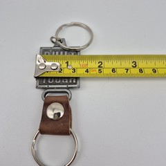 Vintage Belt Buckle BUILT FORD TOUGH Canada and Keychain