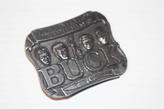Vintage Buck Knife Belt Buckle – Four Generations of Knife Makers Smoky Mountain