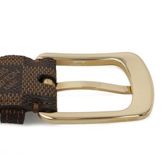 LOUIS VUITTON Damier Sainteur Ellipse 30MM Belt Men&rsquo;s