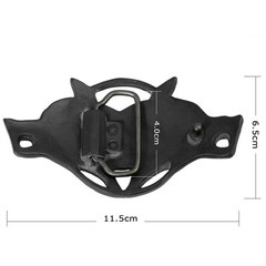 VIGOROSO Men Gothic Funny Lovely Celtic Wild Wolf Fox Double Head Belt Buckle