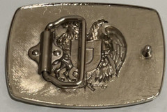 National Flag of Romania Belt Buckle Multi-Colored Western Cowboy Cowgirl