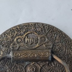 Standing Liberty Quarter Coin Belt Buckle Vtg 1976 Henchel-Mt.View California