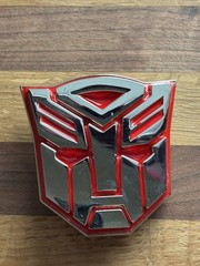 Hasbro Transformers Belt Buckles Red Metal Original Halloween Cosplay Men Women