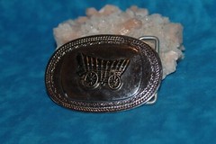 Covered Wagon Belt Buckles