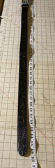 Just-O-Belt Black W/ Silver Buckle Horse Saddle