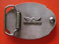 1986 VTG Challenger Commemorating Our Fallen Heroes Collectible Belt Buckle