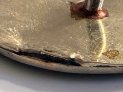 Vintage Aztec Themed Silver-Plated Oval ALPACA BELT BUCKLE -Turquoise Inlay READ