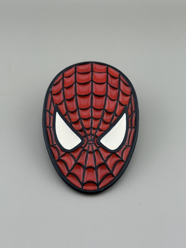 2005 Spider-Man Belt Buckle Mobtown Chicago Licensed Marvel Heavy 126g