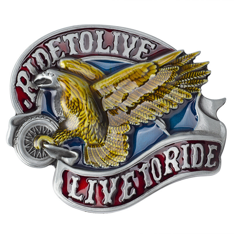 Eagle Belt Buckle Western Cowboy Motorcycle Riding Belt Buckle