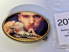 Eminem Slim Shady Led Multi Color Light Flashing Belt Buckle W/ Fresh Battery!