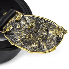 Belt buckle « Templar »; knight order belt buckle; Crusader Knight buckle
