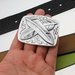 Springs belt buckle for removable belt belt buckle Zamak GS26