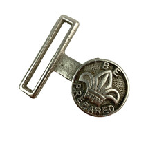 Vintage Boy Scouts Be Prepared Metal Belt Buckle Piece