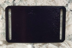 GRIP6 BELT BUCKLE – BLACK NINJA – 1.5 INCH WIDE – WOMEN and MEN – USED #29