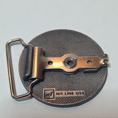 Hit Line USA National Dirt Racing Association Bronze Metal Western Belt Buckle