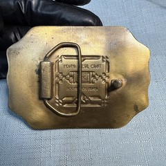 VTG Southern Comfort Vintage Belt Buckle Brass Metal Made In USA