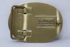 Walmart Private Fleet 2022 Children&rsquo;s Miracle Network Safety Brass Belt Buckle