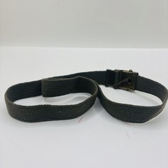 G.I. Joe Olive Canvas Web Belt Military Brass Buckle A Real American Hero