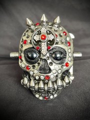 “Diseased” Skull Belt Buckle Archive 2007-09 Reworked 2026 OOAK Darren McNeese