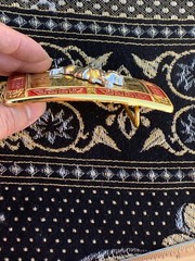 Western Buckle Gold Silver Red Bull Rider Cowboy Buckle Fit 2 » Hebilla Vaquero