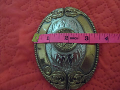 Western Oval Belt Buckle Gold Texas State Seal Star Handcrafted Silver FREE SHI