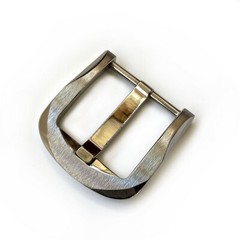 New Concise Pure Titanium Men&rsquo;s Belt Pin Buckle Waist Strap Head EDC Accessories