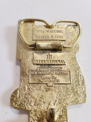 International Harvester The New Number 1 Gold Spec-Cast Belt Buckle LIMITED