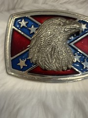 New Belt Buckle Eagle Head Western style Cowboy New