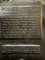 Vintage 1974 Rare Hard-to Find Rosie&rsquo;s Rattlesnake Remedy – Bergamot Belt Buckle