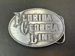 Florida Georgia Line Country Music Rock band 2013 Metal Concert Belt Buckle
