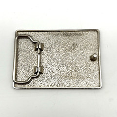 Vintage 90s Y2K Red Blue Glitter Star Stainless Steel Belt Buckle Fits – 1.5&Prime;