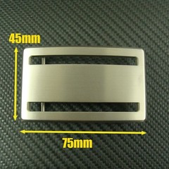 Pure Titanium Pin Belt Buckle Men&rsquo;s Belt Buckles For 1.5&Prime; / 38mm Belt Z499A