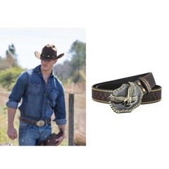 Women Men Belt Casual PU Leathers Adjustable Belt Waistband Western Cowboy Belt