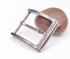 1-1/2&Prime; (40 mm) Nickel Free Single Prong Rectangular mens Belt Buckle Replacement