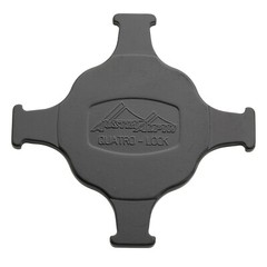 AustriAlpin Cobra Special Designs 4 – Way Multi Plate FC19K, Buckle, Black