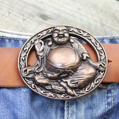 Buddha Belt Buckle Antique Copper – Spiritual Belt Buckle, For DIY Belts