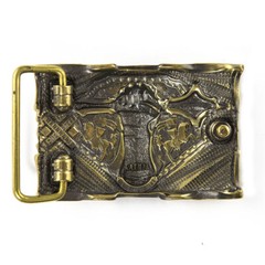 Military belt buckle Steel fist, Medieval, Military belt buckle; Armored buckle