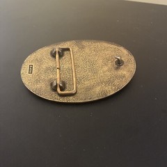 Antique Car Belt Buckle Avon Vintage Model T Brass Look Automobile Vehicle