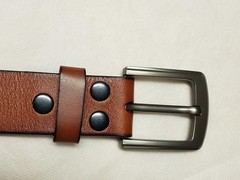 1.5 Inches (38-40 mm) Belt Buckle Single Prong Square Replacement Buckle Grey07