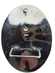 Horse Cowboy large belt buckle Alpaca Mexico 4.5&Prime; x 3.25&Prime; Rodeo Country