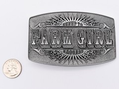 Farm Girl Brand Sunup to Sundown Belt Buckle