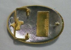 1994 68th Annual Illinois State Skeet Championships Belt Buckle Creative Casting